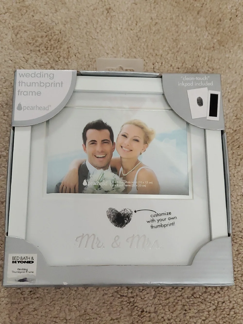 Wedding Thumbprint Frame